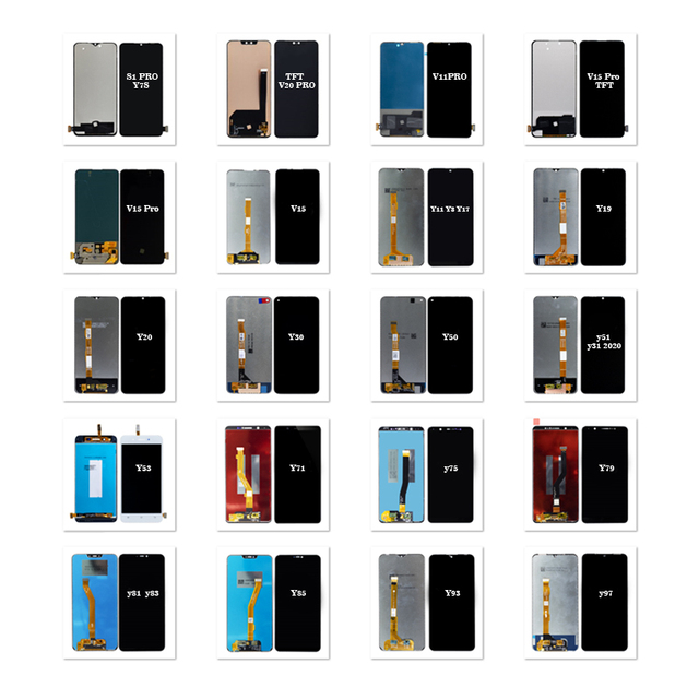Mobile Phone Lcd for Vivo Y3 Y11 Y12 Y15 Y17 Y71 Y75 Y79 Y85 Y81 Y83 Y91 Y93 Y95 Y19 Y21