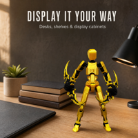 Figurine articulée imprimée en 3D T13, modèle de robot mobile, DIY, collectionnable, mains interchangeables, couleur personnalisée, vente en gros, OEM