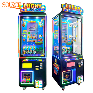 Distributeur automatique <span class=keywords><strong>de</strong></span> jeux SOURCE Best Block Clash, machine <span class=keywords><strong>de</strong></span> jeu à monnayeur, accepteur <span class=keywords><strong>de</strong></span> pièces et billets en anglais, machine à griffes - Product Image 1