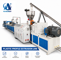 Machine d'extrusion de profilés PVC WPC à double vis conique entièrement automatique à haut rendement SJSZ65 avec certification CE pour les cadres de fenêtres et de portes en PVC