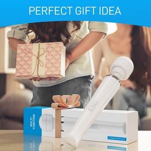 AV Wand Vibrator Massage gerät Zauberstab Handheld Vibrator Persönliches Massage gerät 20-Gang <span class=keywords><strong>Wireless</strong></span> USB Wiederauf lad bares Sexspielzeug für Erwachsene für Frauen - Product Image 4