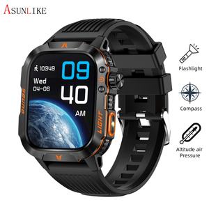 <span class=keywords><strong>Reloj</strong></span> <span class=keywords><strong>Inteligente</strong></span> HT26 2025, para <span class=keywords><strong>Hombre</strong></span>, con Altímetro, Brújula, Monitor de Ritmo Cardíaco, Resistente al Agua IP68, Rastreador Multideportivo, Llamadas Bluetooth - Product Image 1