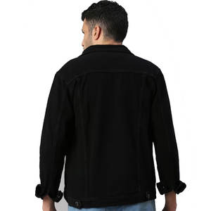 Chaqueta vaquera para hombre hecha a medida al por mayor, 100% de algodón de alta calidad, diseño moderno superior para uso en invierno, lista para exportación - Product Image 5