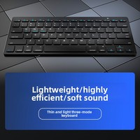 Clavier sans fil ultra-fin 101 touches 2026 pour tablette externe, iPad, ordinateur portable, pour usage bureautique sur ordinateur de bureau 2