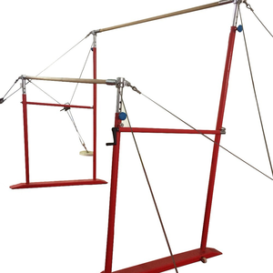 Hot Sale FIG STANDARD International Standard <strong>Uneven</strong> <strong>Bar</strong> with Chain Customized Color for Competition Training Exported - Product Image 1
