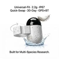 Mini localisateur GPS 2.2G de poche, suivi instantané sans carte SIM pour la localisation rapide des petits oiseaux
