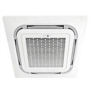 Climatiseur cassette haute efficacité 3HP 5HP avec télécommande, refroidissement et chauffage pour salle <span class=keywords><strong>d</strong></span>'exposition, hôpital, maison, système central - Product Image 2