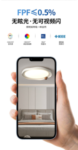 Lámpara Colgante Cuadrada Moderna de Madera, Acabado Blanco, LED 6000K, Luz Diurna, Espectro Completo, CRI 90, Garantía de 3 Años, Tamaño Grande, Regulable - Product Image 5