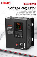 Régulateur de tension automatique AVR 10KVA 140/100V-270V 45V/90V-280V Basse Tension Stabilisateurs de tension 220V