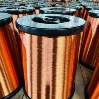 Cable de Cobre Esmaltado Huaxin C10200 AWG, Superficie Recubierta, Duradero, para Electrodomésticos, Sistemas de Drenaje de Paredes