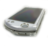 Housse de protection transparente en cristal résistante aux rayures pour PSP GO, boîtier de protection, coque, accessoire pour console de jeu