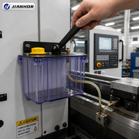 Pompe à huile de lubrification manuelle avec réservoir transparent en PC 68 #   Huile pour rail de guidage de machine-outil CNC