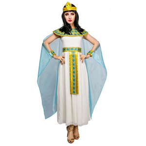 Festa di Halloween Dress Up Costume Cosplay <span class=keywords><strong>adulto</strong></span> blu Cleopatra Costume antico egitto egiziano abito <span class=keywords><strong>da</strong></span> <span class=keywords><strong>principessa</strong></span> per le donne X-Large - Product Image 3