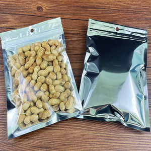 Tùy chỉnh mờ có thể tái sử dụng dây kéo đứng lên túi-túi nhôm cho các loại hạt và trái cây sấy khô - Product Image 5