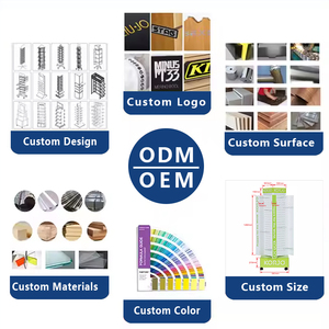 Cửa hàng truy cập màu đen và trắng Acrylic Xem giá tùy chỉnh đồng hồ hiển thị đứng cho đồng hồ - Product Image 5