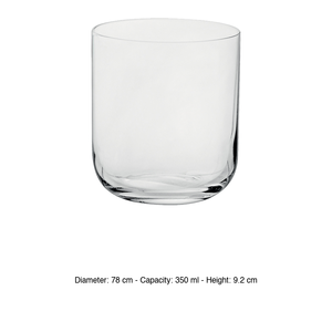 Luigi Bormioli Sublime <b>Water</b> Tumbler 35 cl H 9.2 cm Ø 7.8 cm Crystal Tasting - Product Image 3
