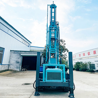 Machine de forage de puits de 180 m à prix avantageux, équipement de forage d'eau avec rendement fiable pour la construction de puits