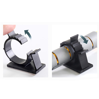 Зажимы KUULAA Nylon66, 3 м, регулируемые Кабельные Зажимы с клейкой основой, нейлоновый провод, клейкие кабельные зажимы, регулируемые зажимы