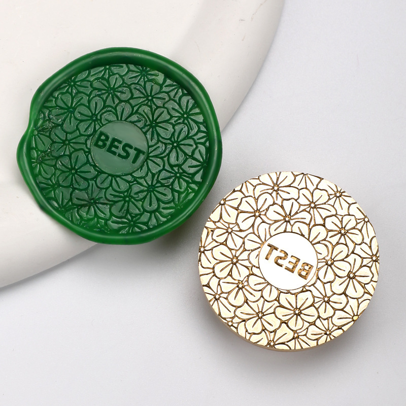 Flowers in Full Bloom (Multi-layered 4cm large stamp)