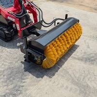 Accessoires de balayeuse d'angle COUGARS pour mini-chargeuse compacte, chargeuse sur chenilles, chargeuse sur roues
