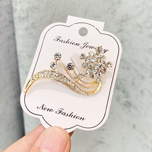 Épingles à hijab originales pour femmes, broches de sécurité en perles pour foulards, clips en alliage pour mariages et fiançailles - Product Image 4