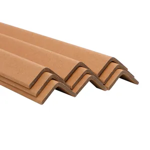 Перерабатываемые высококачественные L-образные коробки для защиты краев, бумажный Угловой протектор