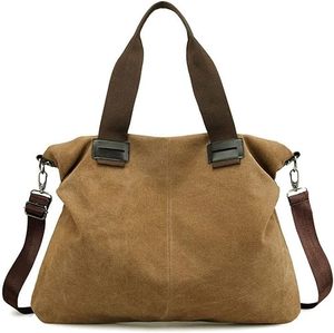 Sac en toile personnalisé de haute qualité avec logo, bandoulière, grande capacité et poche intérieure - Product Image 1