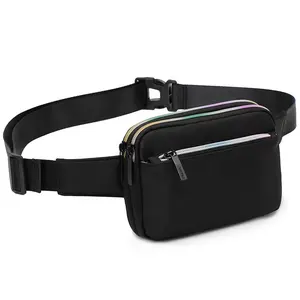 Новый дизайн, оптовая продажа, портативная Спортивная Женская поясная сумка, многофункциональная сумка для телефона, карманная поясная сумка