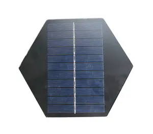 Células solares IBC personalizadas, forma especial SMT, panel solar pequeño de 5,5 V