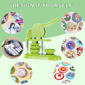 Kit de fabrication de boutons personnalisable MareX DIY en acrylique transparent, réglable manuellement, 58 mm/2,25 pouces, pour la fabrication de boutons - Product Image 5