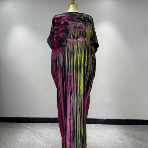 Vêtements traditionnels africains pour femmes, robe longue grande taille, kaftan musulman de Dubaï, abaya, robe de soirée, robes Ankara Dashiki - Product Image 5