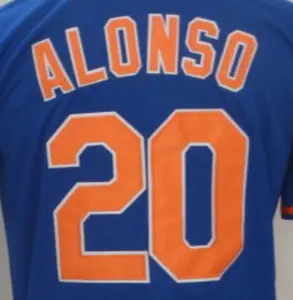 Customized Best Quality Stitched Pete Alonso Jersey