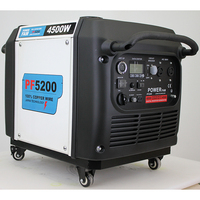 Générateur portable 3 kW à démarrage automatique après une panne de courant / Alimentation CA monophasée silencieuse Performances AVR Essence 5,5 kW