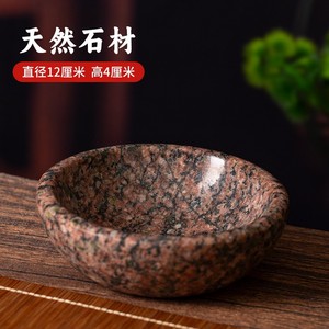 Custom Made Stone Mortar And Pestle Garlic Grinder Manual Herb Spice Tool Durable Hand Wash Only - Product Image 2