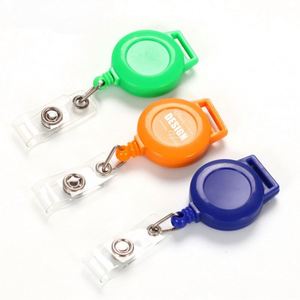 Porta-credenciales Retráctil Personalizado para Enfermeras, 24'', con Clip Giratorio de 360 Grados para Enfermeras, Médicos, Maestros y Estudiantes - Product Image 1