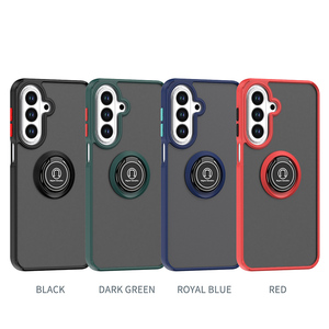 Fundas Mate Translúcidas para Teléfono Móvil Samsung <span class=keywords><strong>Galaxy</strong></span> A27 A17 A37 A57 con Anillo Magnético, Carcasas Traseras para Redmi 15A 5G - Product Image 2