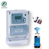 Medidor de Energía Inteligente Industrial WiFi SAVING DTSU1218, Multiclampe, Pantalla LCD, Trifásico, RS485, para Consumo Doméstico