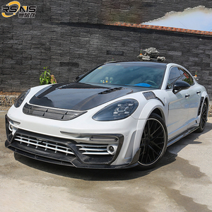 Pour Porsche Panamera 971 garde-boue en Fiber de carbone mise à niveau <span class=keywords><strong>MSR</strong></span> Style haute qualité pare-chocs de voiture Kit de carrosserie garde-boue - Product Image 5