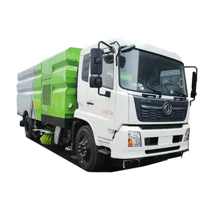 Fabricante 14m3 Vacuum Street Road Sweeper Truck Máquina de limpieza de calles