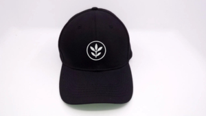 Chapeaux de papa vierges en coton sergé pour hommes, non traités, personnalisés, avec Rose unie, logo de broderie plat, casquette de Baseball, 6 panneaux - Product Image 3