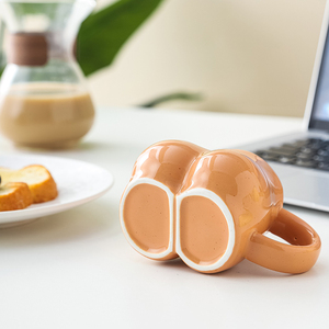 Tasses à café amusantes à prix d'usine, pour amis, amoureux, couples, cadeaux personnalisés pour fêtes, Noël, en porcelaine, sans danger pour les aliments, créatives - Product Image 6