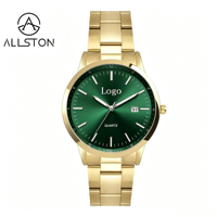 Montre pour homme en acier inoxydable, simple, classique, calendrier, cadeau de luxe, étanche, quartz, fabrication sur mesure ODM OEM, vente en gros
