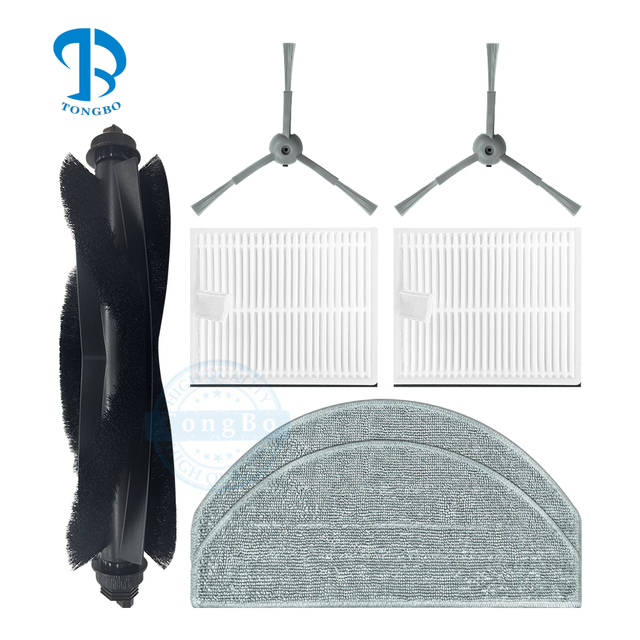 Main Roller Side Spin Brush Hepa Filter Mop Cloth Fit for Hoover HG4 Hydro Robot Vacuum Cleaner Spare Parts Accessories