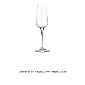 Copa de Degustación Aurum Flute 23 cl Bormioli Rocco H 23.5 cm Ø 5.4 cm - Product Image 3