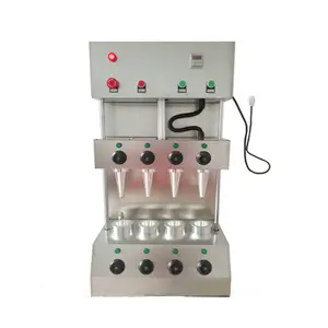 Machine électrique automatique de fabricant de cône de pizza de crème glacée de parapluie d'acier inoxydable à vendre