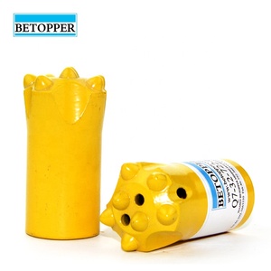 Drill <strong>Bit</strong> Tapered Rock Drilling Tools <strong>Button</strong> <strong>Bit</strong> 34mm 36mm 38mm For H22 Hex Tapered Rod - Product Image 3