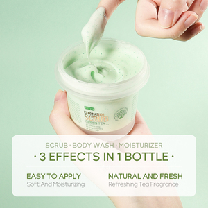 FENYI Gommage Visage au Thé Vert Exfoliant Corps Hydratant et Nourrissant Soin de la Peau Exfoliant - Product Image 2