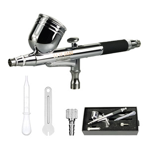 Da Yf Jiang Airbrush YC-130 0.5mm Dual Action Gravity Feed Artwork <b>Spray</b> Gun With Accessories <b>Set</b> - Product Image 1