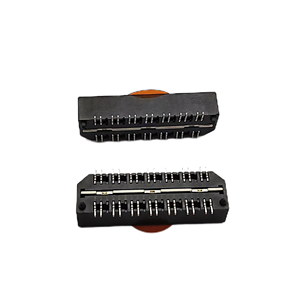 QTE-014-01-L-D-DP-A 0.80mm 28P SMT Board to Board Header Differential Pair Array Gold Plated 5mm <b>Stack</b> Height - Product Image 4