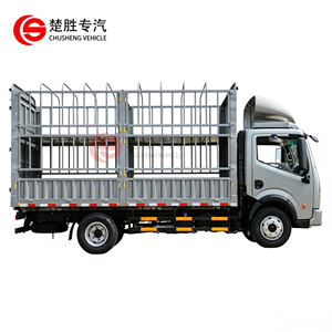 Prix d'usine Dongfeng 4x2 150HP 4.2M 5 tonnes <span class=keywords><strong>Camion</strong></span> de transport de marchandises diesel à ridelles pour le transport de bétail, volailles, légumes et fruits - Product Image 4